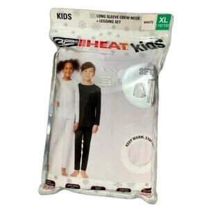 32 Degrees Unisex Kids Base Layer Top & Legging Set 2 Piece Size XL NWT